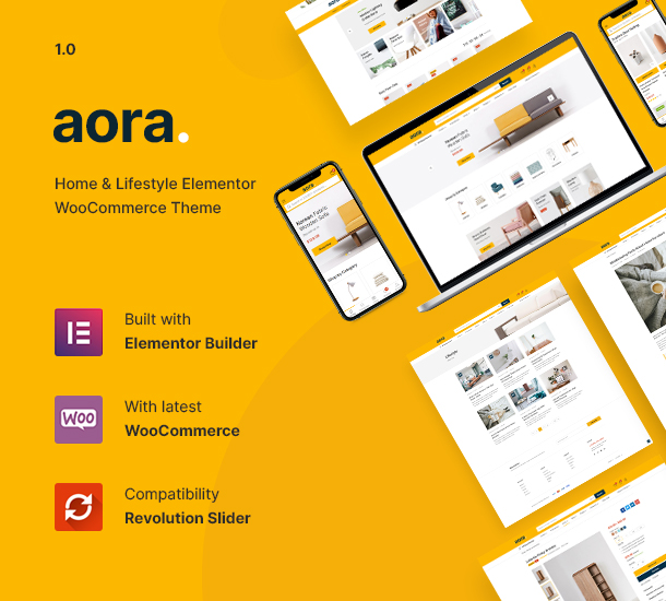 Aora - Home & Lifestyle Elementor WooCommerce-Thema - 7