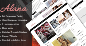 Alana – Ein Responsive WordPress Blog / Magazin-Thema