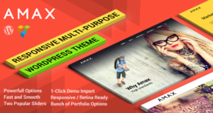 Amax – Responsive Mehrzweck-WordPress-Layout