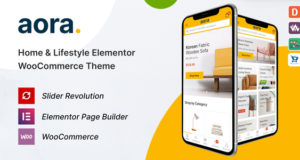 Aora – Home & Lifestyle Elementor WooCommerce-Thema