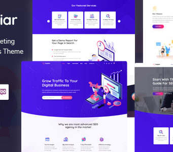 Caspiar | Digitales Marketing & Agentur WordPress Layout