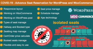 Covid-19 – Sitzplatzreservierungsverwaltung für WordPress und WooCommerce