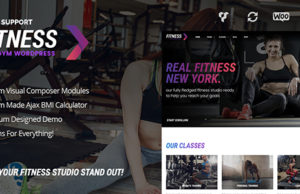 FitnessGym – Personal Trainer & Gesundheit WordPress Layout
