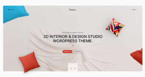 Interni – WordPress-Vorlage für 3D Interior & Design Studio
