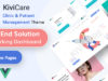 KiviCare - WordPress-Layout für medizinische Kliniken und Patientenmanagement