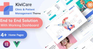 KiviCare – WordPress-Layout für medizinische Kliniken und Patientenmanagement