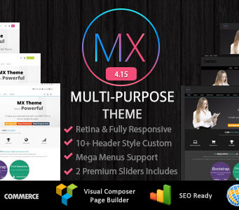 MX – Responsive Multi-Purpose WordPress Vorlage