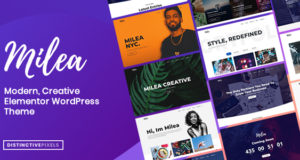 Milea – Flexibles kreatives WordPress-Vorlage
