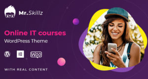 MrSkillz – IT Online Kurse WordPress Vorlage