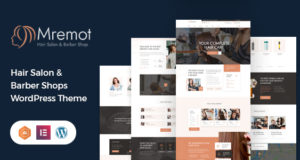 Mremot – Friseursalon Shop WordPress Layout