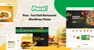 Poco – Fast Food Restaurant WordPress Template