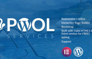 Pool Services WordPress Layout + RTL