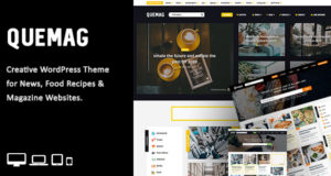 Quemag – Kreatives WordPress-Layout für Blogger