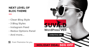 SUVAD – Persönliches Blog WP-Thema