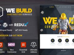 We Build - Construction WordPress Template