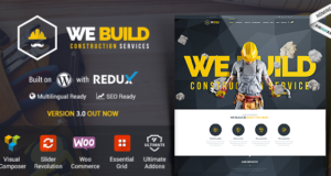 We Build – Construction WordPress Template