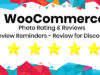 WooCommerce Photo Rating & Reviews - Überprüfungserinnerungen - Überprüfung auf Rabatte Plugin