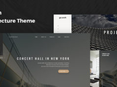 go.arch - Architektur und Interieur WordPress Layout