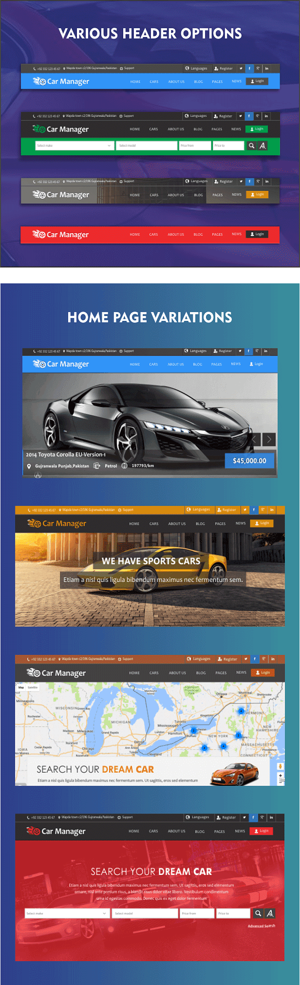 Car Manager - Autohausgeschäft WordPress-Theme - 6