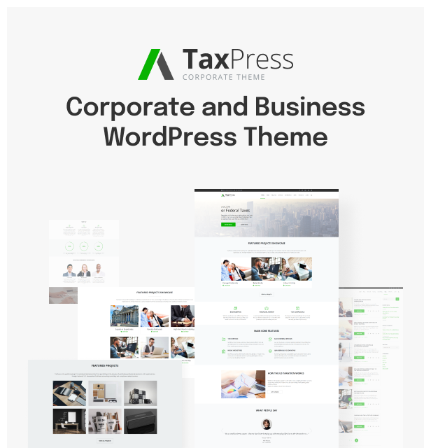 TaxPress - Beratungsdienste WordPress Theme - 1