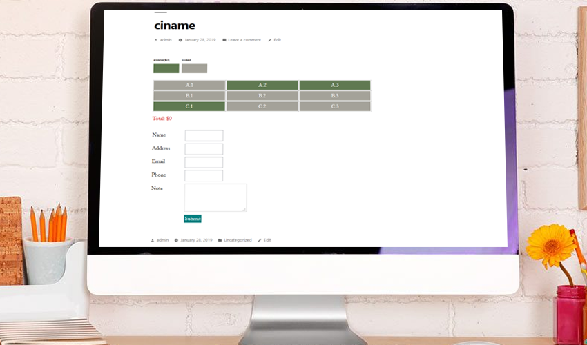 Covid-19 - Sitzplatzreservierungsverwaltung für WordPress und WooCommerce - 5