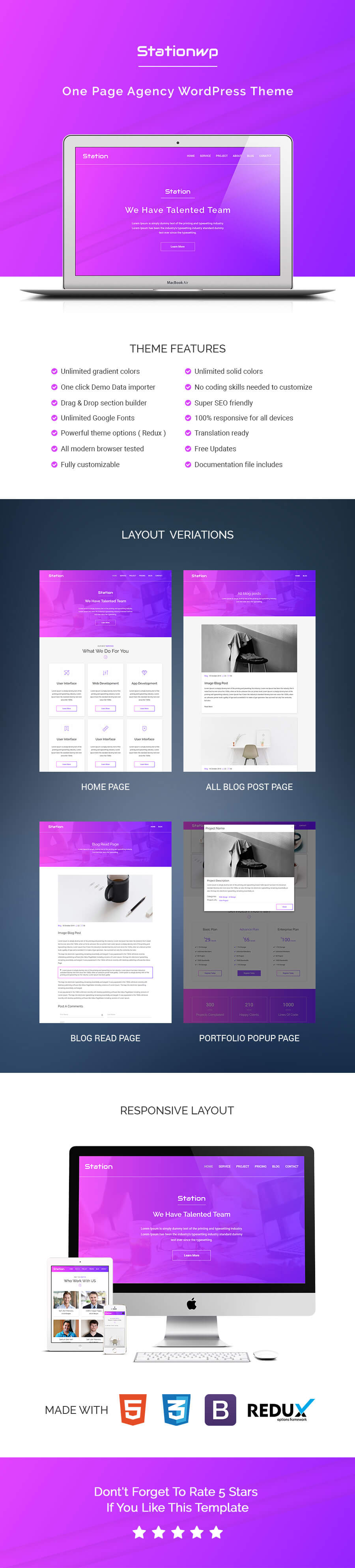 StationWP - Agentur WordPress Theme - 2