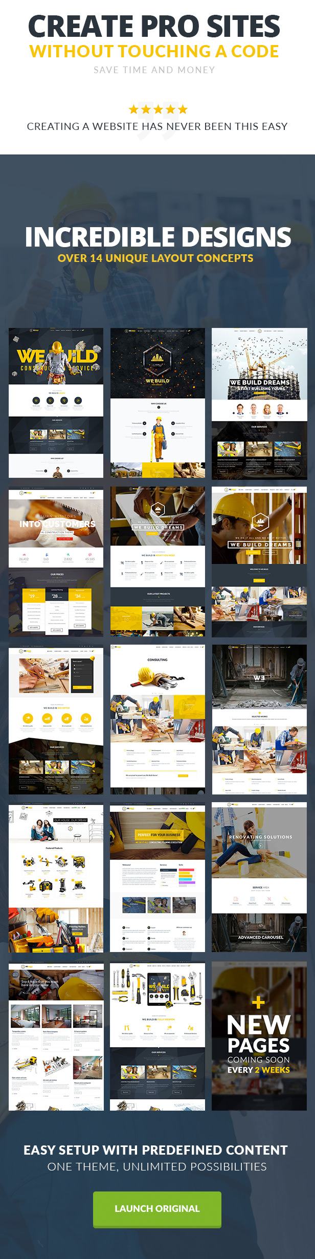 We Build - Construction WordPress Theme - 2