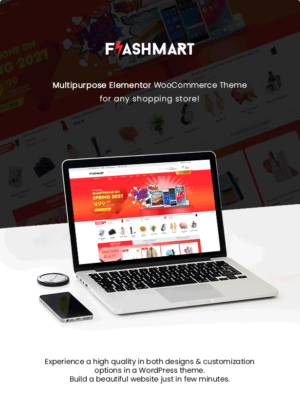 FlashMart - Mehrzweckelementor WooCommerce WordPress Theme