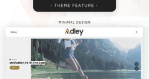 Adley – Persönliches WordPress-Blog-Thema