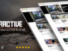 Attraktives - minimalistisches Magazin WordPress Vorlage