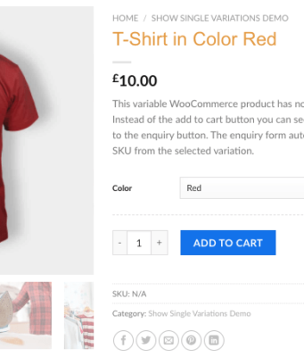 Bilder der WooCommerce-Produkt- und Variationsgalerie