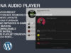Brona Audio Player mit Playlist Elementor Widget