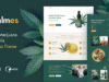 Calmes - Medizinisches Marihuana & Coffeeshop WordPress Layout