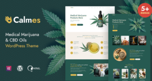 Calmes – Medizinisches Marihuana & Coffeeshop WordPress Layout