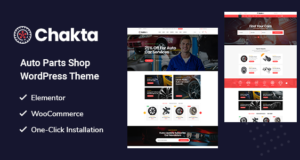 Chakta – Auto Teile Shop WooCommerce Layout