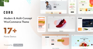 Coro – Mehrzweck-WooComerce-Thema mit MultiVendor