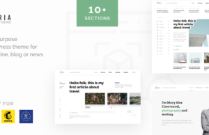 Daria – Blog & News WordPress Vorlage