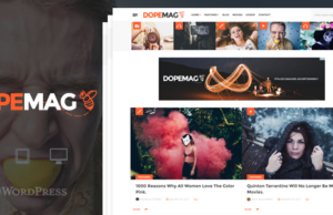 DopeMag – WordPress Blogging / Magazin-Thema
