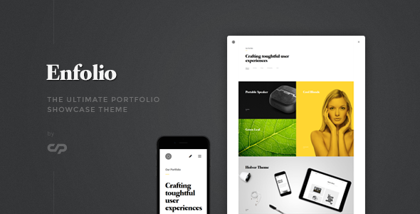 Wordpress Kreativ Template Enfolio - Portfolio Showcase WordPress Theme