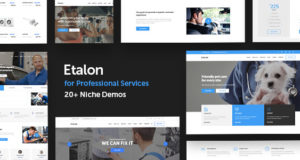 Etalon – Multi-Konzept-Thema für professionelle Dienstleistungen