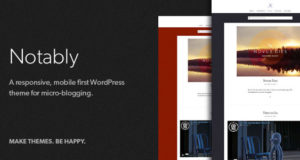 Insbesondere – ein WordPress-Blogging-Thema