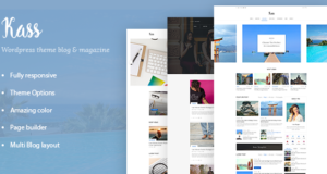 Kass – Multi Blog / Magazin WordPress Layout