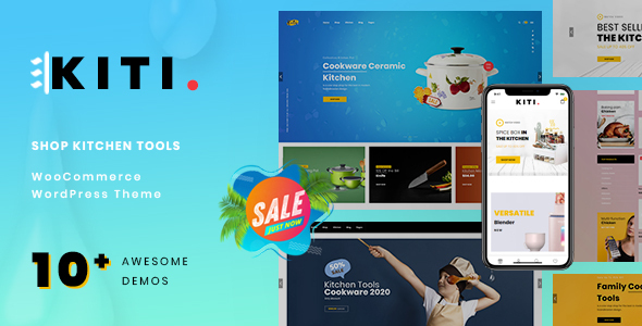 Wordpress Shop Template Kiti – Kitchen WooCommerce WordPress Theme