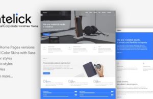 Matelick – Soft Material Corporate WordPress Vorlage