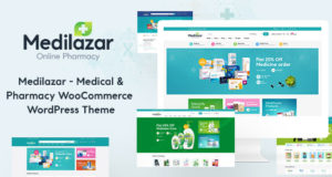 Medilazar – Pharmacy WooCommerce WordPress Vorlage