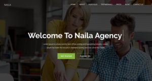 Naila – Einseitiges Mehrzweck-WordPress-Template