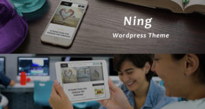 Ning – Persönliches & Magazin WordPress Vorlage