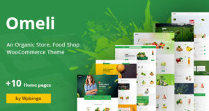 Omeli – Bio & Lebensmittel WooCommerce WordPress Layout