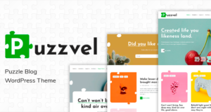 Puzzvel – Puzzle Blog WordPress Vorlage