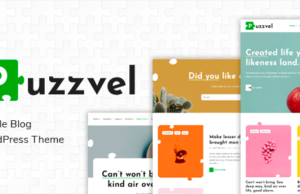 Puzzvel – Puzzle Blog WordPress Vorlage